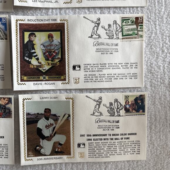 1998 Z Silk Cachet FDC Lot Of 9 July 26th - Picture 2 of 6